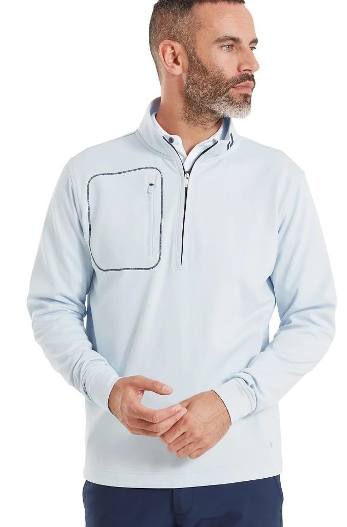 FootJoy ThermoSeries Texture Midlayer męska bluza, mist