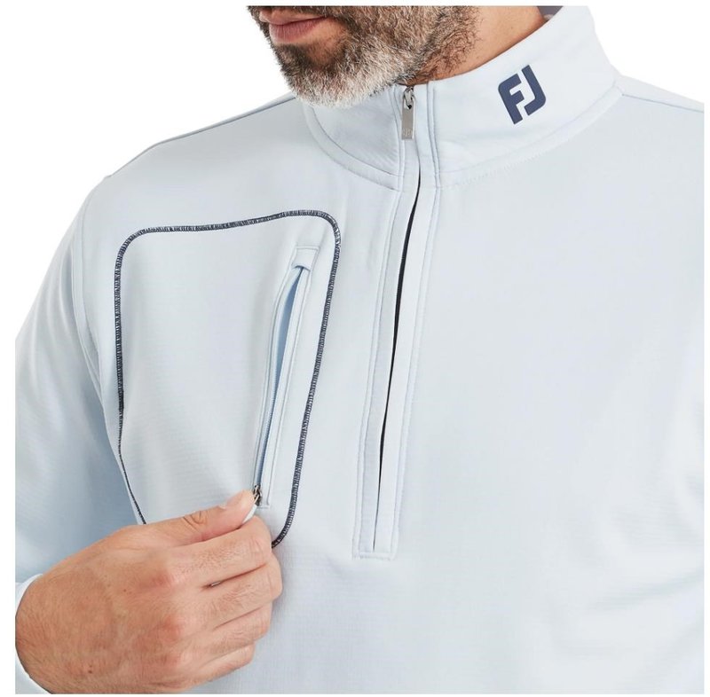 FootJoy ThermoSeries Texture Midlayer męska bluza, mist