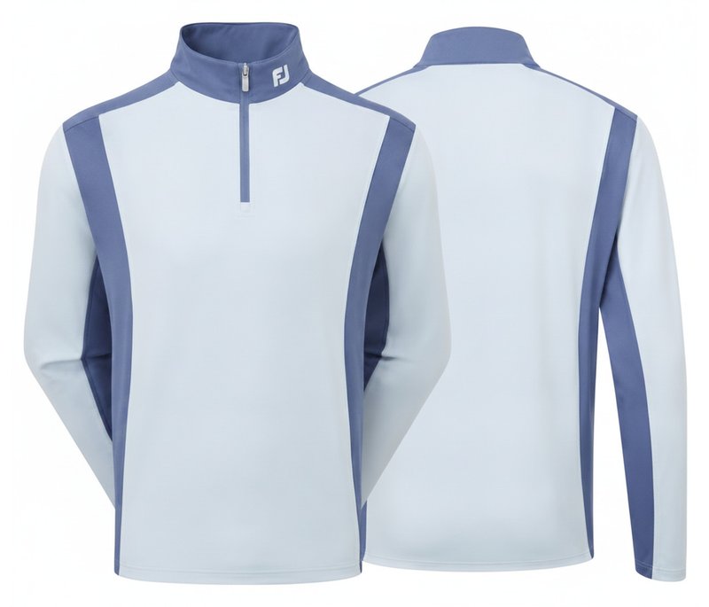 FootJoy ThermoSeries Blocked Midlayer męska bluza, mist/midnight
