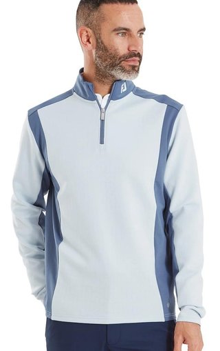 FootJoy ThermoSeries Blocked Midlayer męska bluza, mist/midnight