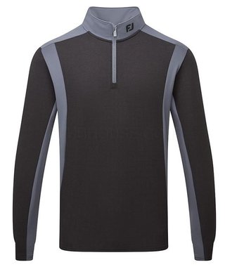 FootJoy ThermoSeries Blocked Midlayer męska bluza, czarno/szara