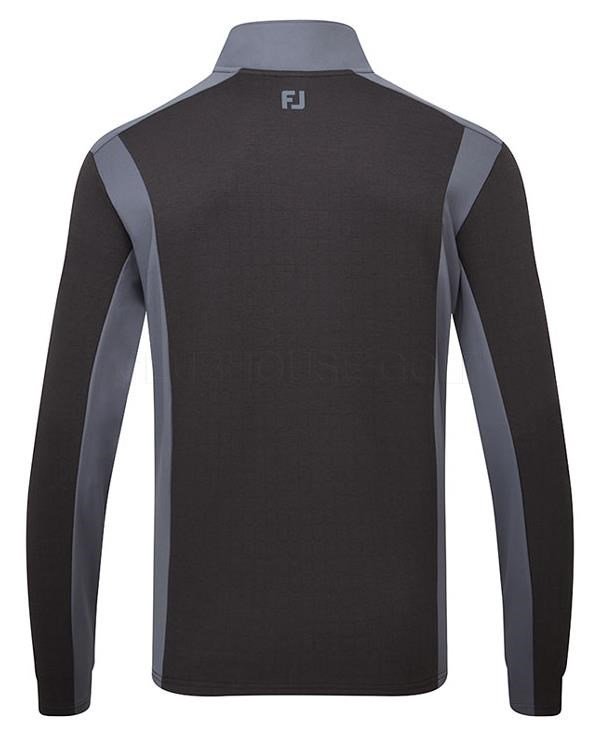 FootJoy ThermoSeries Blocked Midlayer męska bluza, czarno/szara