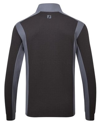 FootJoy ThermoSeries Blocked Midlayer męska bluza, czarno/szara