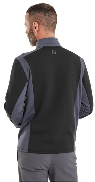 FootJoy ThermoSeries Blocked Midlayer męska bluza, czarno/szara