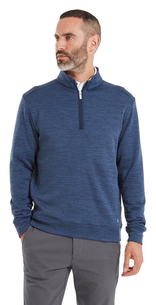 FootJoy ThermoSeries Space Dye Midlayer męska bluza, navy