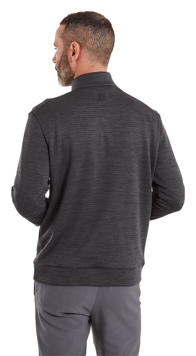 FootJoy ThermoSeries Space Dye Midlayer męska bluza, czarna