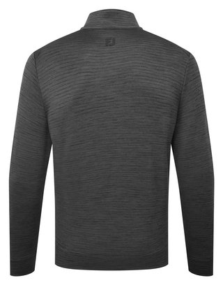 FootJoy ThermoSeries Space Dye Midlayer męska bluza, czarna