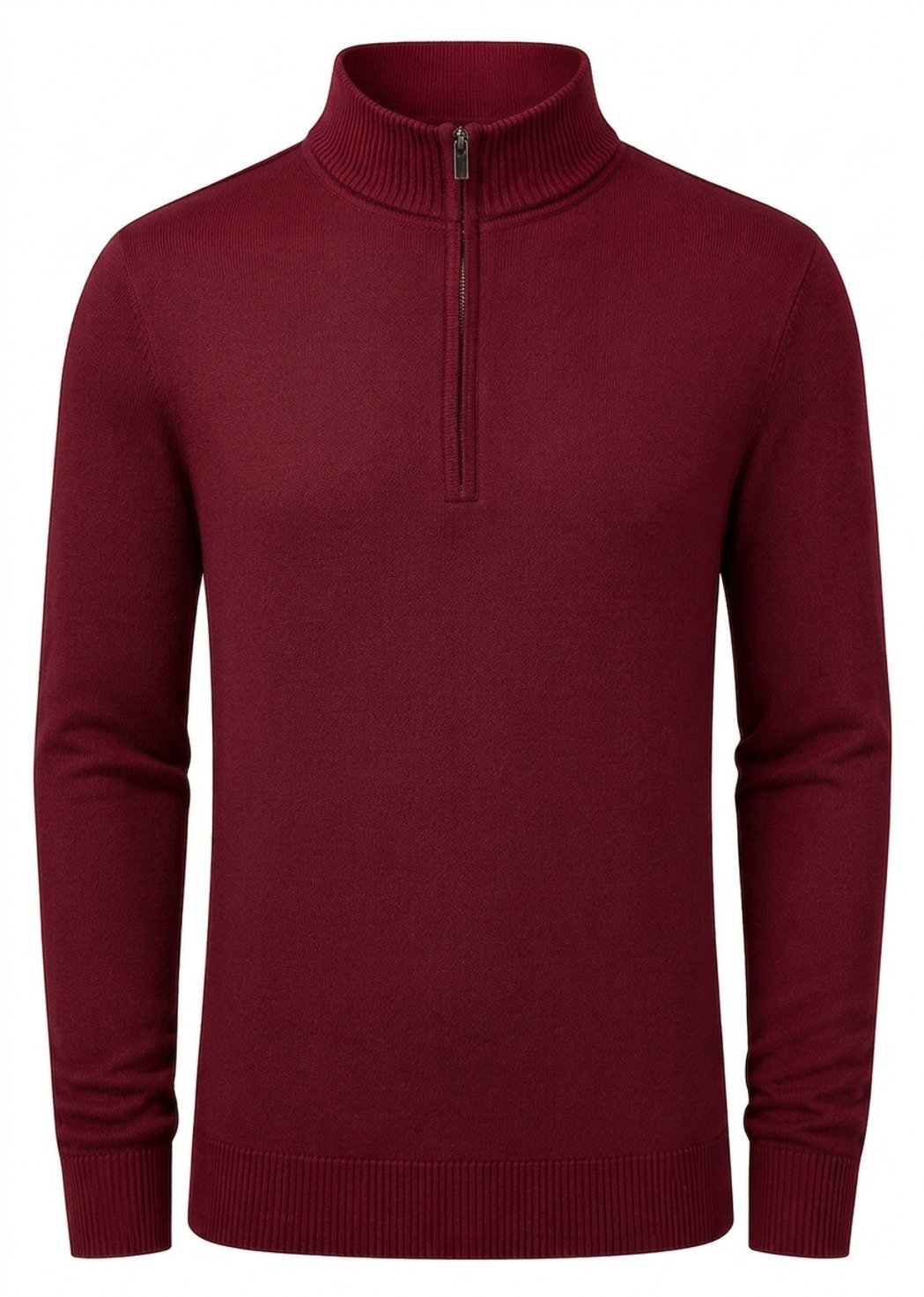 FootJoy drirelease Half-Zip Lined męski sweter, czerwony