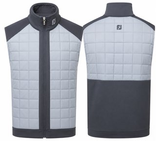 FootJoy ThermoSeries Lightweight Insulated męska kamizelka, węgiel/szary