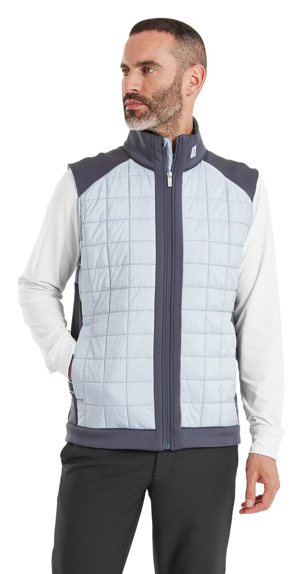 FootJoy ThermoSeries Lightweight Insulated męska kamizelka, węgiel/szary