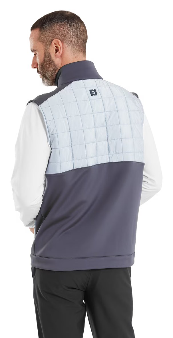 FootJoy ThermoSeries Lightweight Insulated męska kamizelka, węgiel/szary