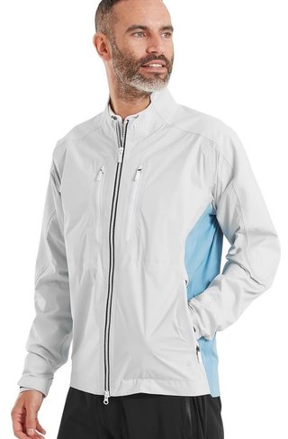 FootJoy Hydro Innovation Arcus męska kurtka, oyster grey/mid blue