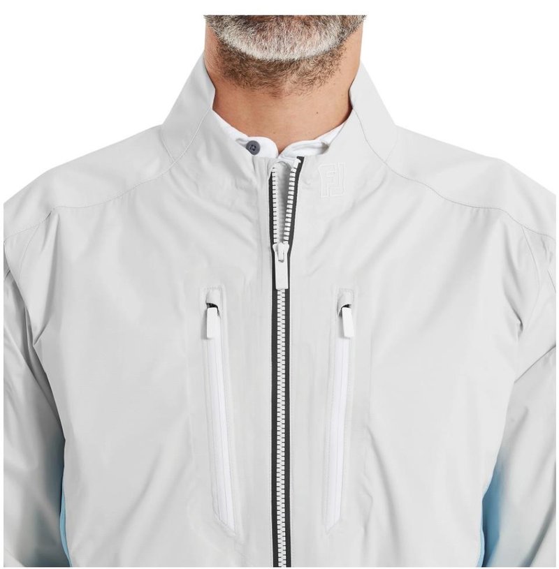 FootJoy Hydro Innovation Arcus męska kurtka, oyster grey/mid blue