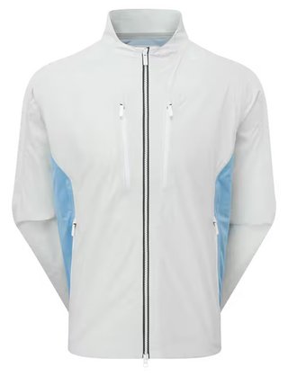 FootJoy Hydro Innovation Arcus męska kurtka, oyster grey/mid blue
