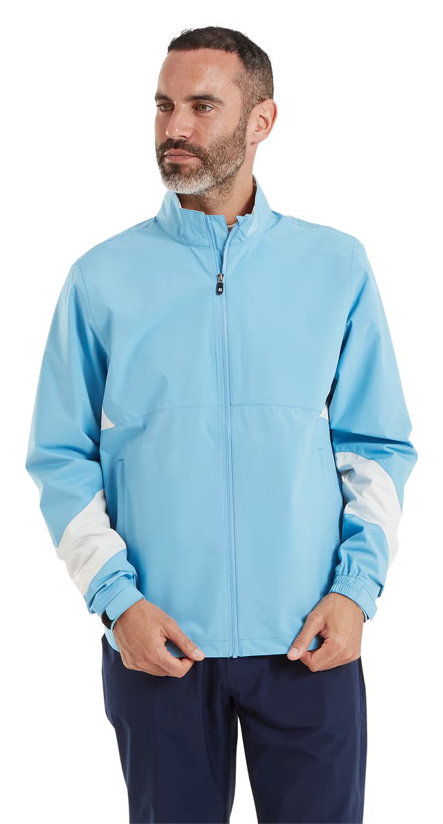 FootJoy HydroLite X męska kurtka, mid blue/oyster grey