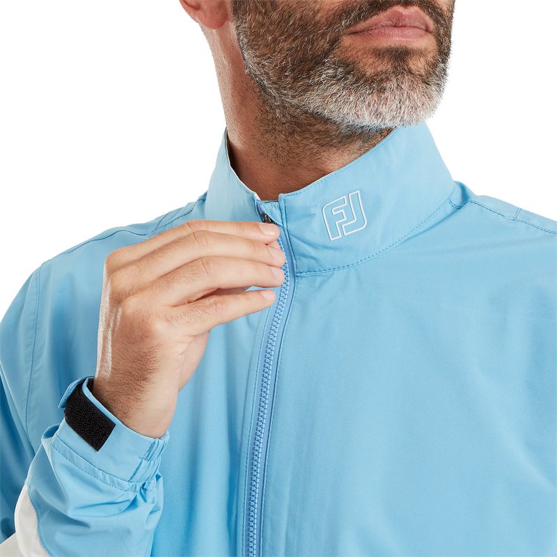 FootJoy HydroLite X męska kurtka, mid blue/oyster grey
