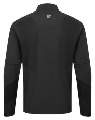 FootJoy HydroLite X Short Sleeve męska kurtka przeciwdeszczowa, czarna