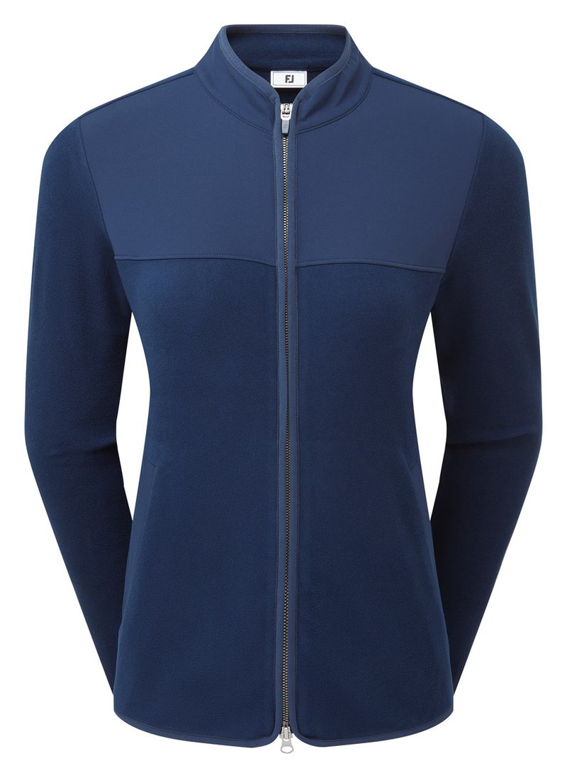 FootJoy MicroFleece Full-Zip Midlayer damska bluza, navy