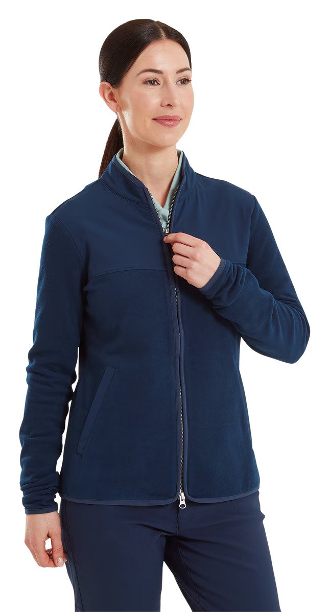 FootJoy MicroFleece Full-Zip Midlayer damska bluza, navy