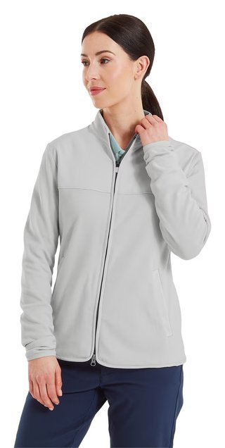 FootJoy MicroFleece Full-Zip Midlayer damska bluza, szara