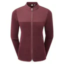 FootJoy MicroFleece Full-Zip Midlayer damska bluza, port