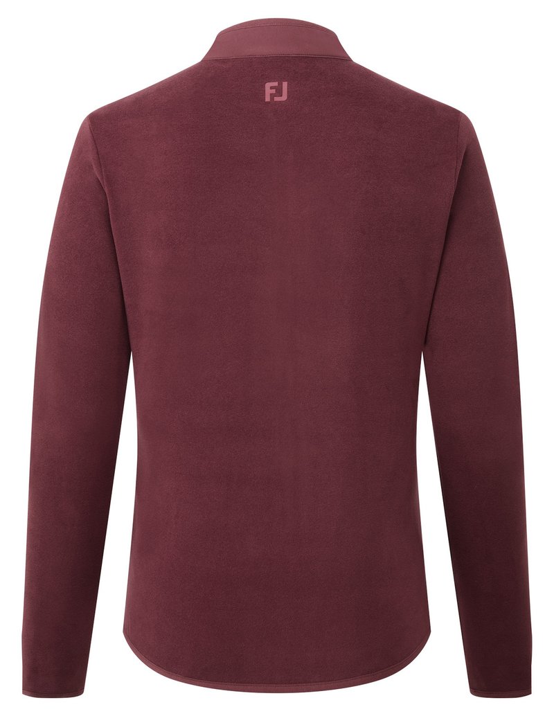 FootJoy MicroFleece Full-Zip Midlayer damska bluza, port