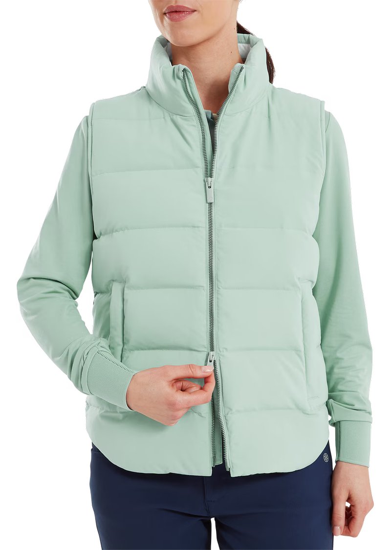 FootJoy ThermoSeries Insulated damska kamizelka, eucalyptus