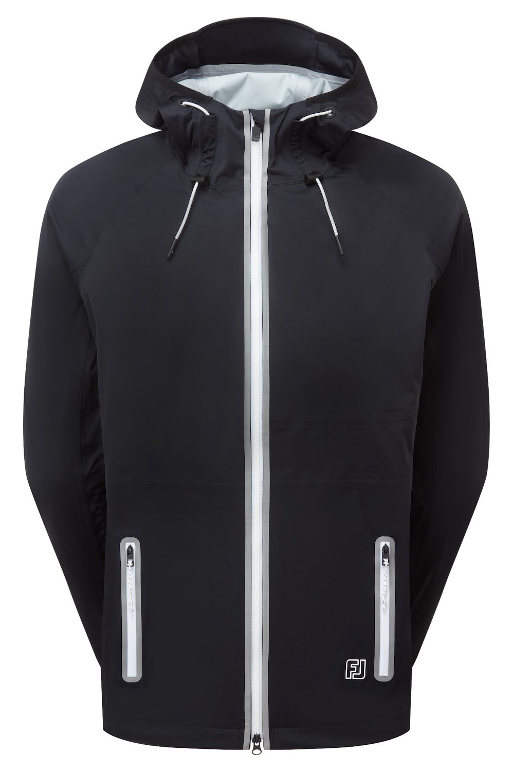 FootJoy HydroKnit damska kurtka, czarno/szaro/biała