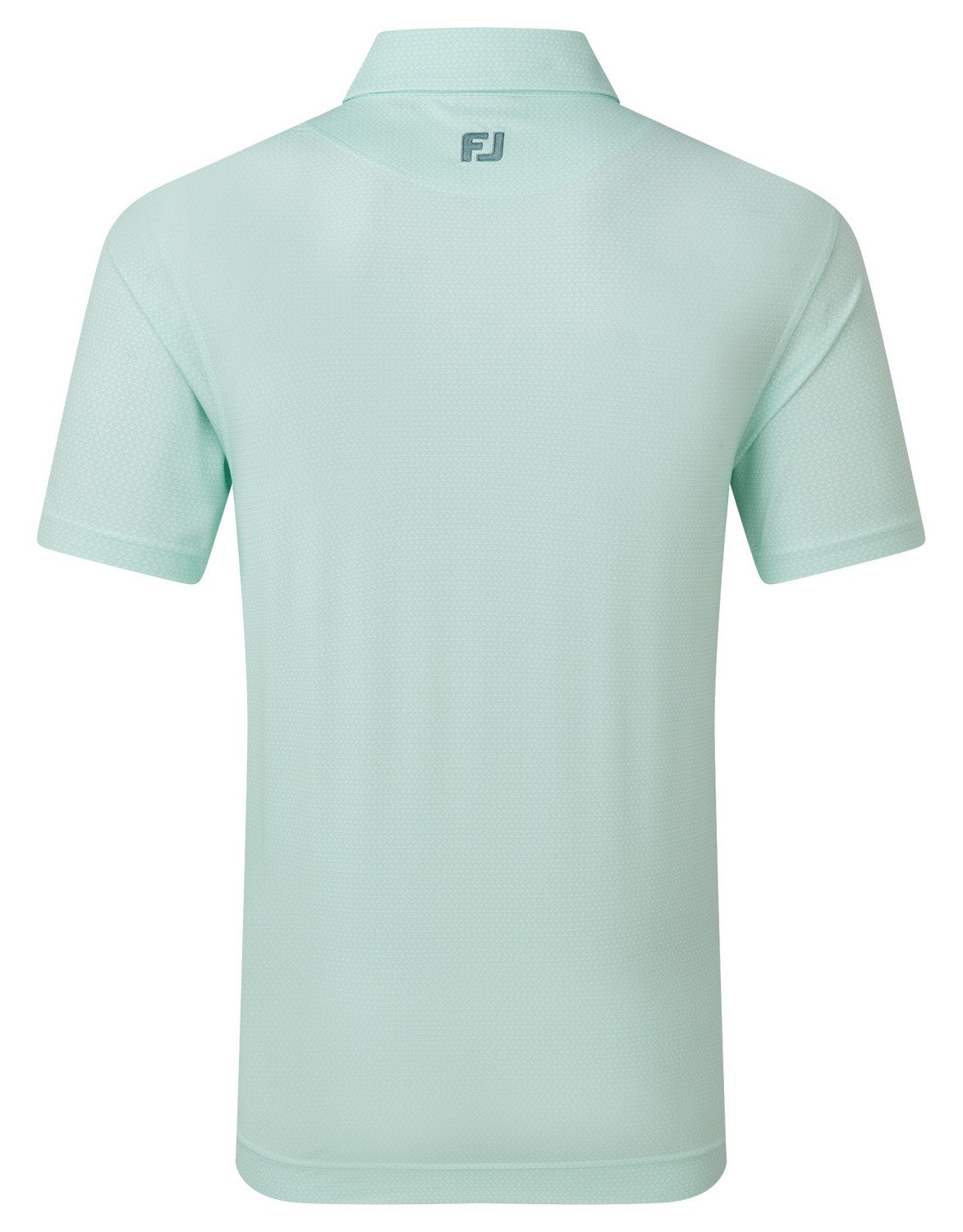 FootJoy Heritage Logo Lisle męskie polo, white/mint julep