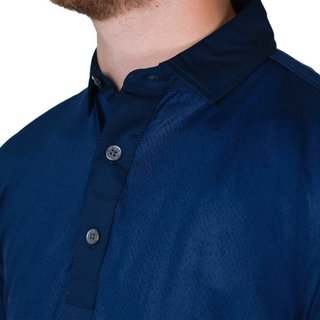 FootJoy Tailor Texture Lisle męskie polo, navy tonal