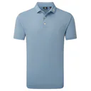 FootJoy Stretch Pique męskie polo, solid winward blue