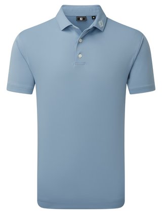 FootJoy Stretch Pique męskie polo, solid winward blue