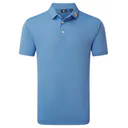 FootJoy Stretch Pique Solid męskie polo, riviera