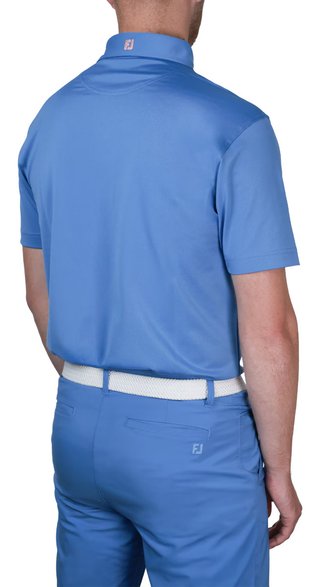 FootJoy Stretch Pique Solid męskie polo, riviera