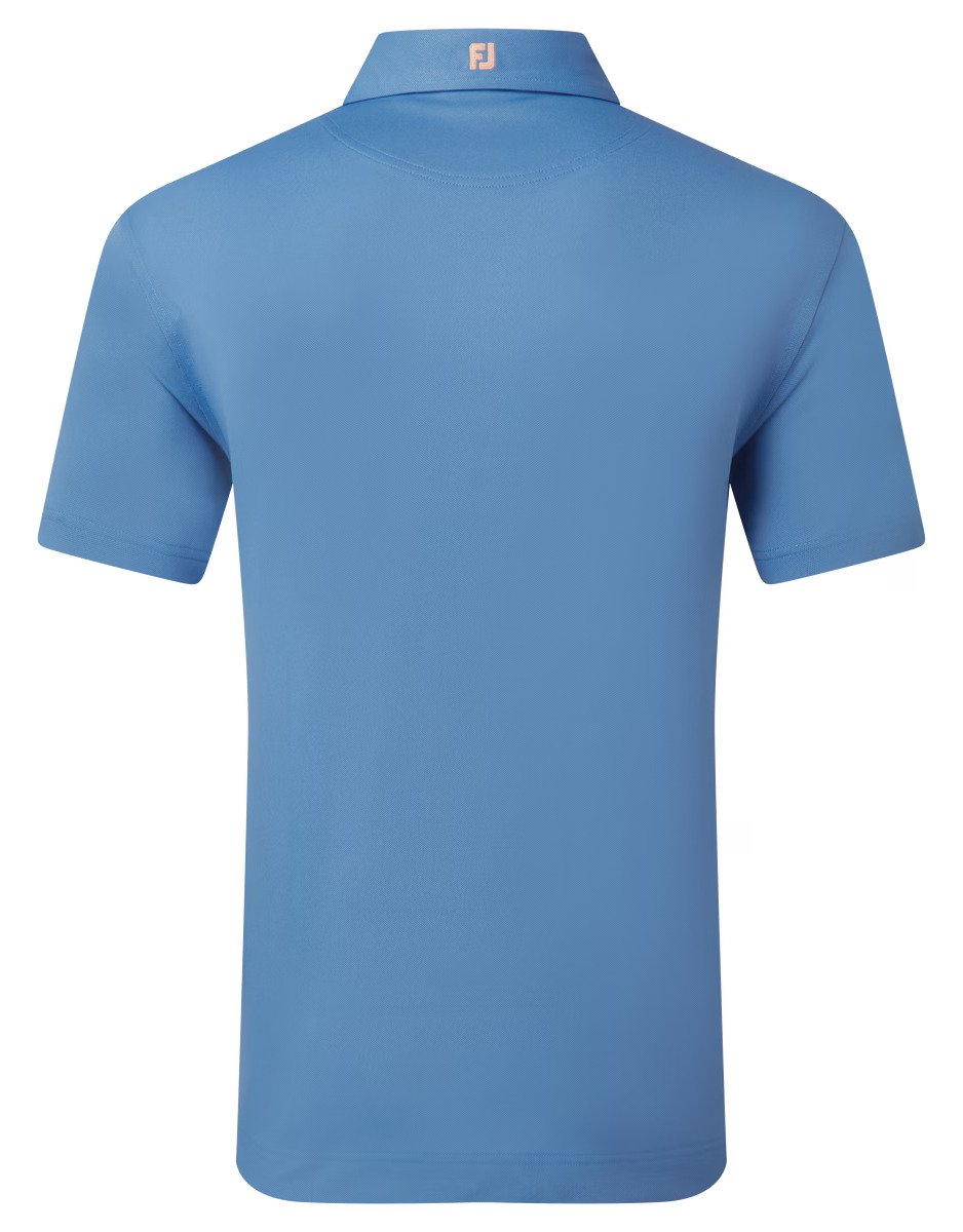 FootJoy Stretch Pique Solid męskie polo, riviera