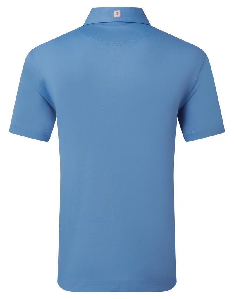 FootJoy Stretch Pique Solid męskie polo, riviera