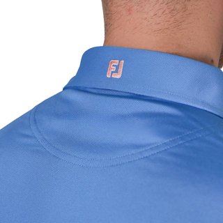 FootJoy Stretch Pique Solid męskie polo, riviera