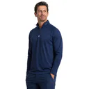 FootJoy Raglan H Block Chill-Out Midlayer Longsleeves męskie t-shirt, granatowy