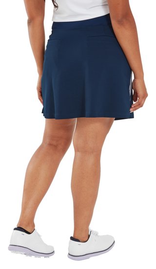 FootJoy Pleated damska spódnica (48 cm), granatowa