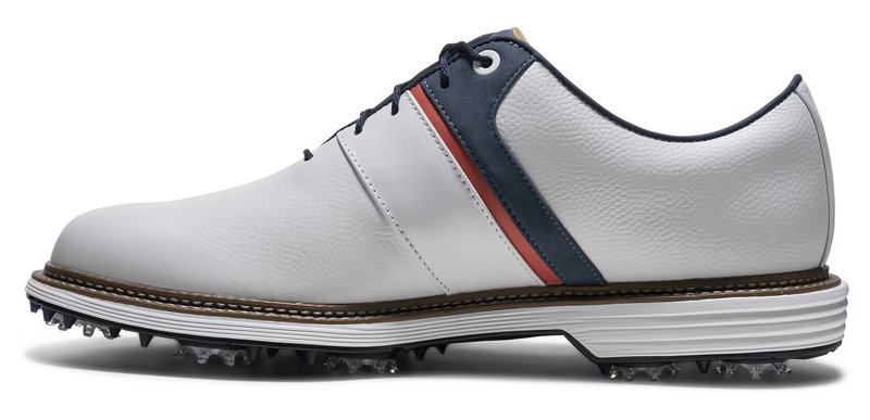 FootJoy Premiere Series - Packard męskie buty golfowe, white/blue/nantucket red