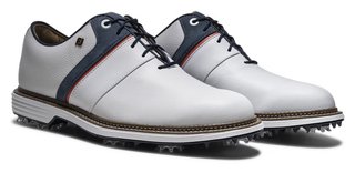 FootJoy Premiere Series - Packard męskie buty golfowe, white/blue/nantucket red