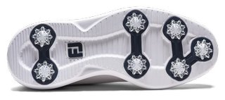 FootJoy FJ Traditions Blucher męskie buty golfowe, white/blue/tan