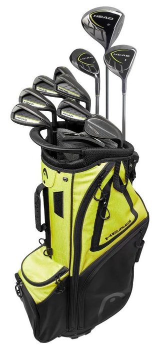 Head Golf Complete męski zestaw golfowy, stal, lewy, Stiff