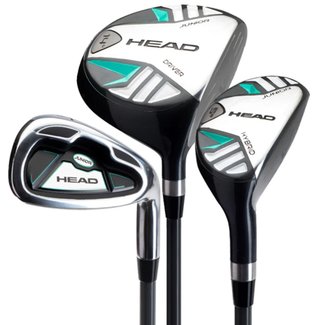 Head 5PC juniorski zestaw golfowy, grafit, +torba stand bag (do 114 cm, 3-5 lat), teal/gray