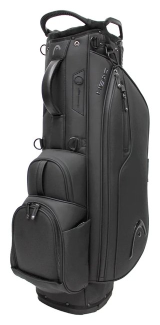 Head Golf PU Leather Premium Neutral NA torba na wózek, czarna