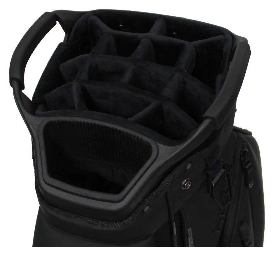 Head Golf PU Leather Premium Neutral NA torba na wózek, czarna