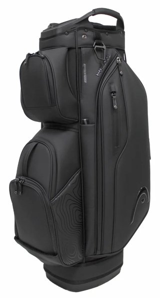 Head Golf PU Leather Premium Neutral NA torba na wózek, czarna