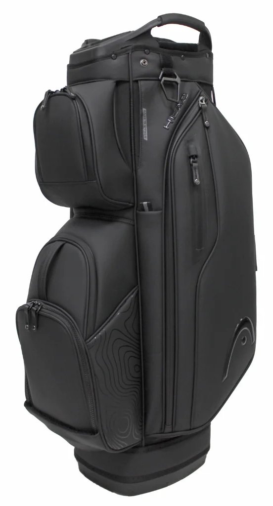 Head Golf PU Leather Premium Neutral NA torba na wózek, czarna