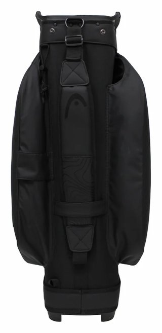 Head Golf PU Leather Premium Neutral NA torba na wózek, czarna