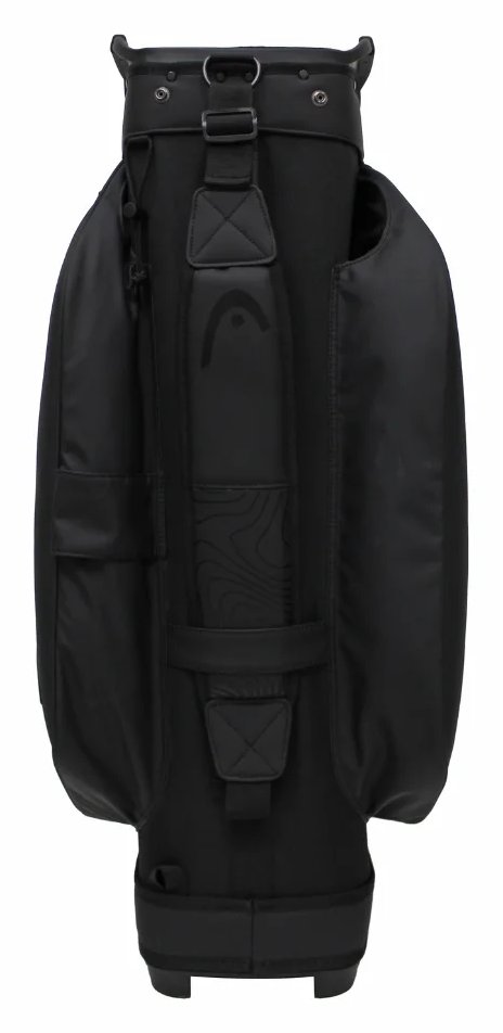 Head Golf PU Leather Premium Neutral NA torba na wózek, czarna